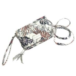 Vera Bradley Performance Twill RFID All-In-One Crossbody Bag White Floral V77